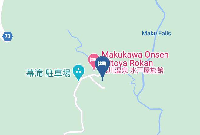 Fukushima City - Makukawa Onsen Yoshikuraya Ryokan Maps