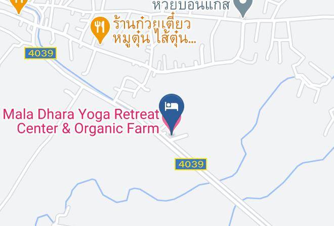 Amphoe Doi Saket - Mala Dhara Yoga Retreat Center & Organic Farm Maps