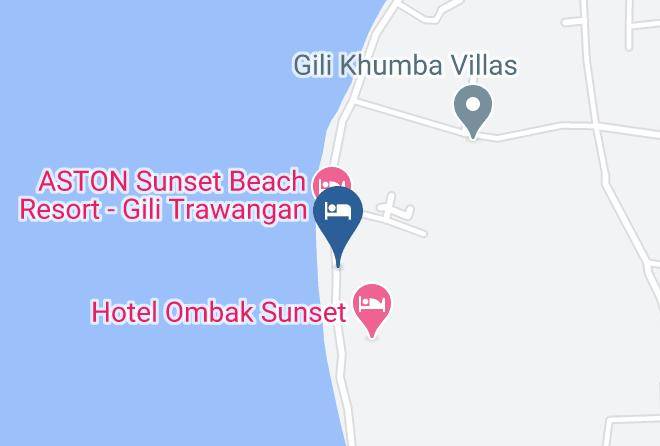 North Lombok Regency - Mala Garden Resort & Spa Maps
