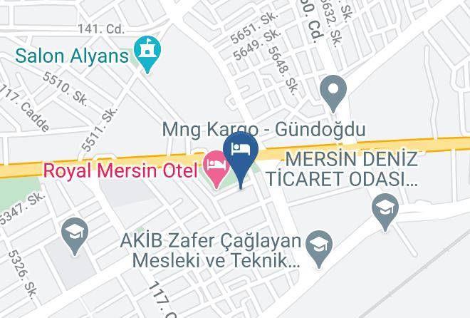 Akdeniz - Malabadi Hotel Maps