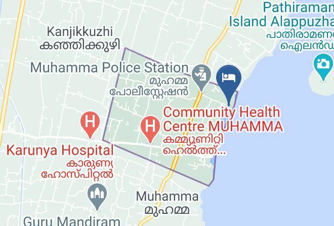 Cherthala - Malabar Escapes Purity Resort Maps
