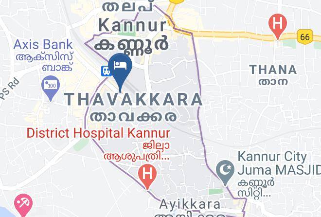 Cannanore - Malabar Residency Maps