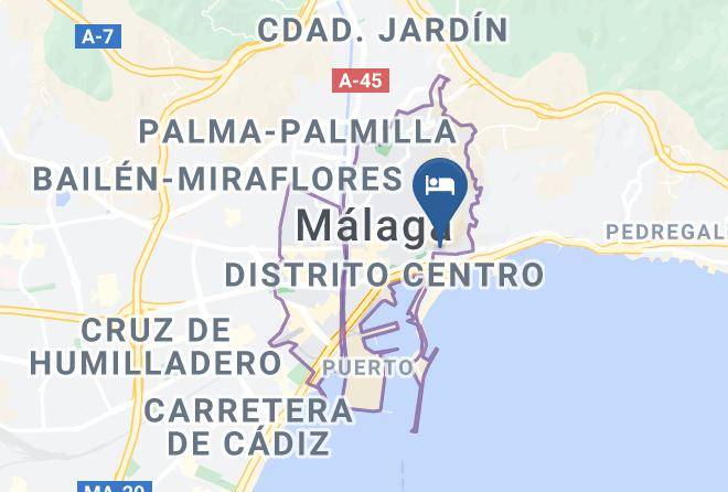 Malaga - Malaga Hotel Eliseos Maps