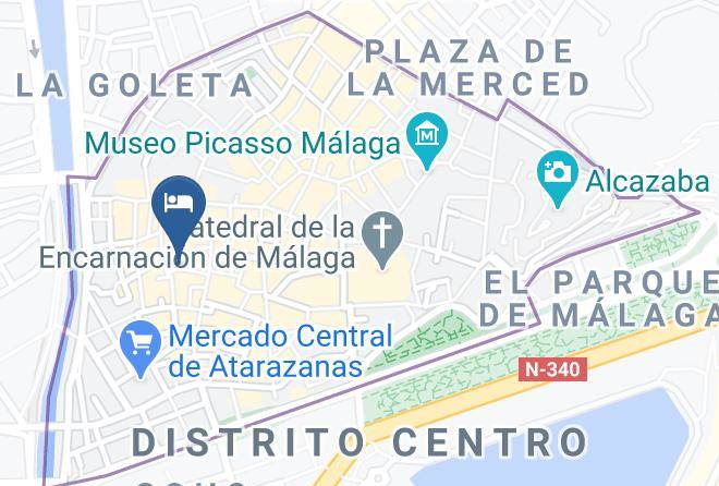 Hotel Malaga Premium Map