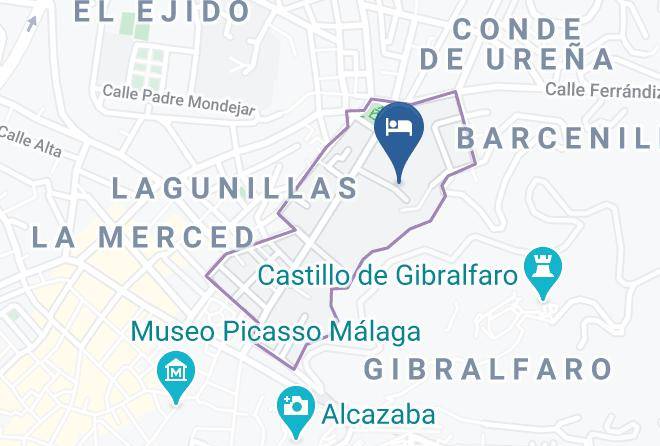 Malaga - Ab Apartamentos H2o Maps
