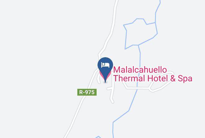 Malleco Province - Malalcahuello Thermal Hotel & Spa Maps