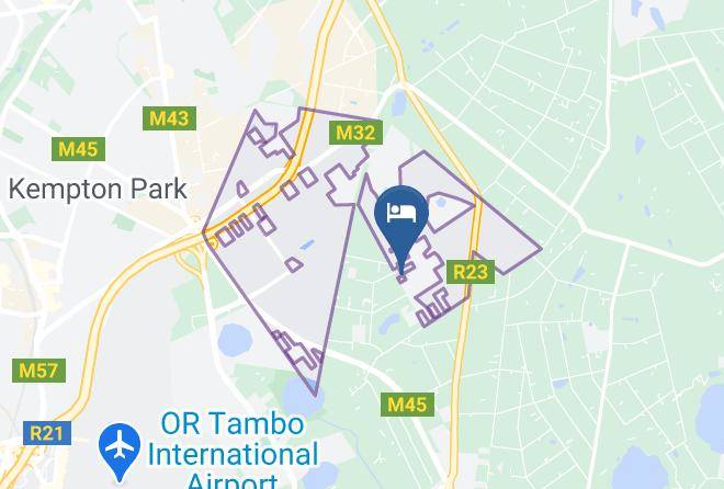 Ekurhuleni - Malandela Guest Manor Maps