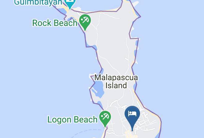 Cebu - Malapascua Budget Inn Maps