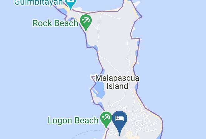 Malapascua Garden Resort Map