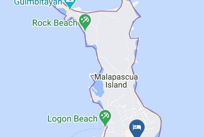 Cebu - Malapascua Legend Water Sports & Dive Resort Maps