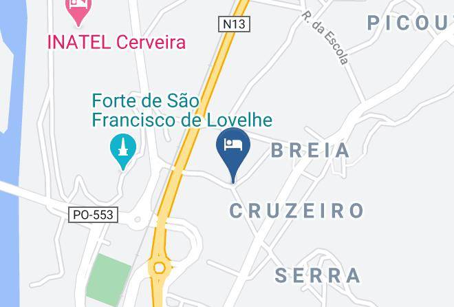 Vila Nova De Cerveira - Malaposta Lovelhe Hotel Rural Lda Maps