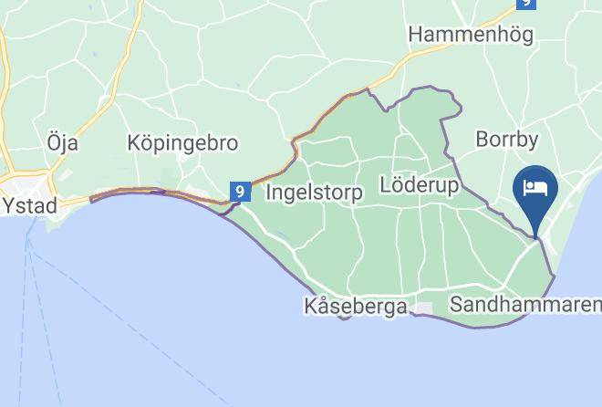 Ystad - Malarhusen Stugby Osterlen Maps