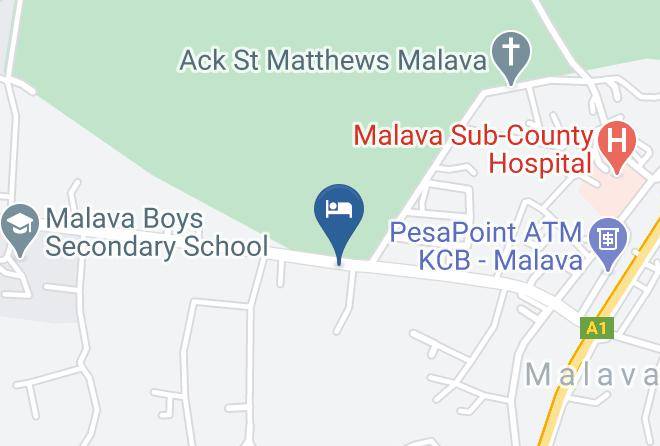 Kakamega - Malava K Hotel Maps