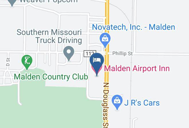 Dunklin - Malden Airport Inn Maps