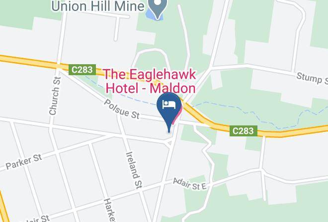 Mount Alexander - Maldon's Eaglehawk Motel Maps