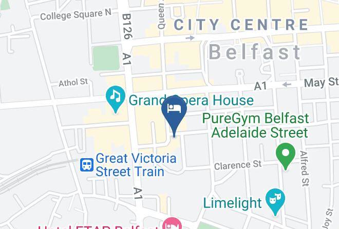 Belfast City - Maldron Hotel Belfast City Maps