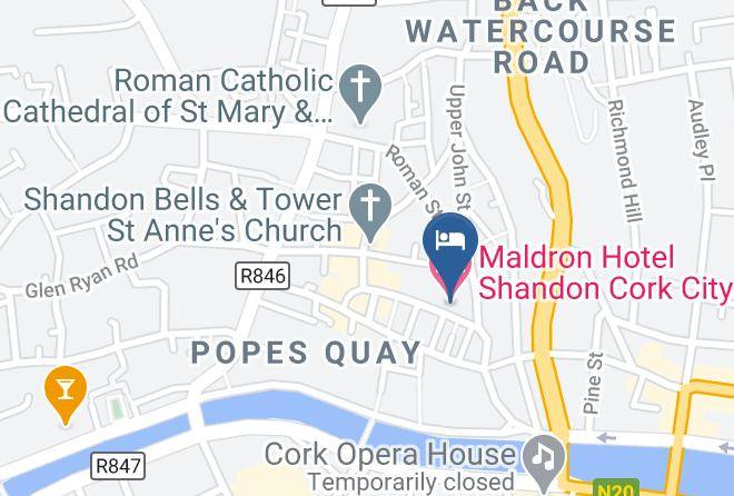 Cork - Maldron Hotel Shandon Cork City Maps