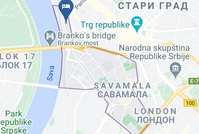 Belgrade City - Male Stepenice Maps