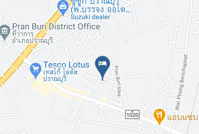 Amphoe Pran Buri - Malee Garden Maps