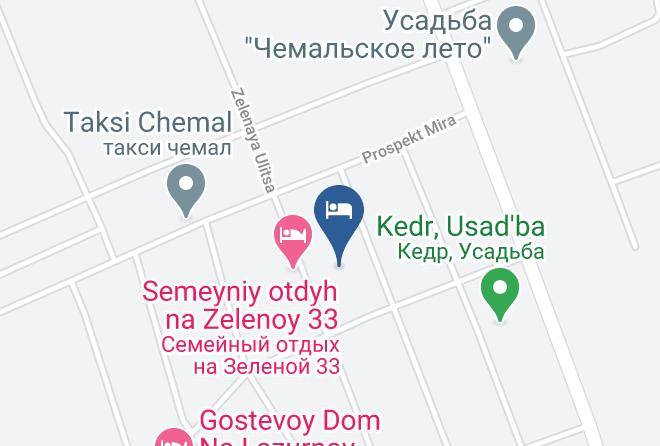 Chemalsky District - Malen'kiy Otel' Maps
