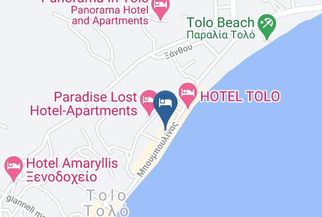 Malenia Hotel Map