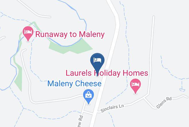 Sunshine Coast - Maleny Hills Motel Maps
