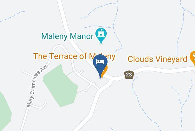 Maleny Views Motel Previously Morning Star Motel Map