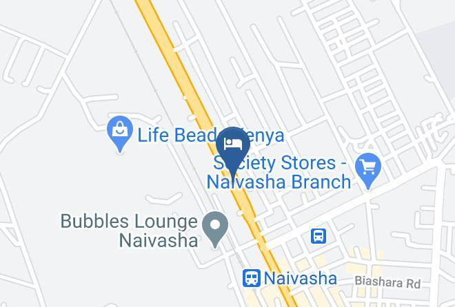 Nakuru - Malewa Garden Hotel Maps