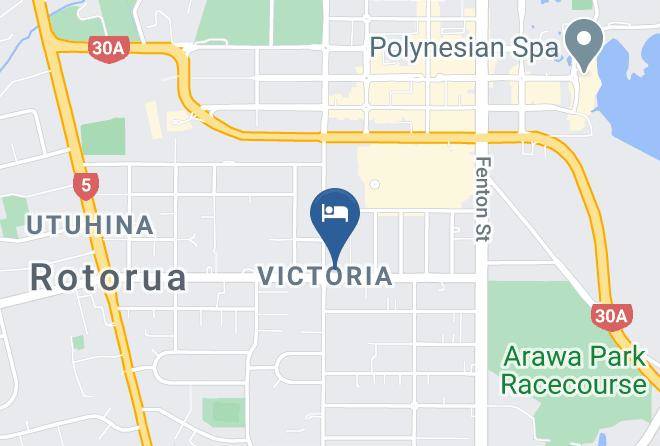 Rotorua - Malfroy Motor Lodge Maps