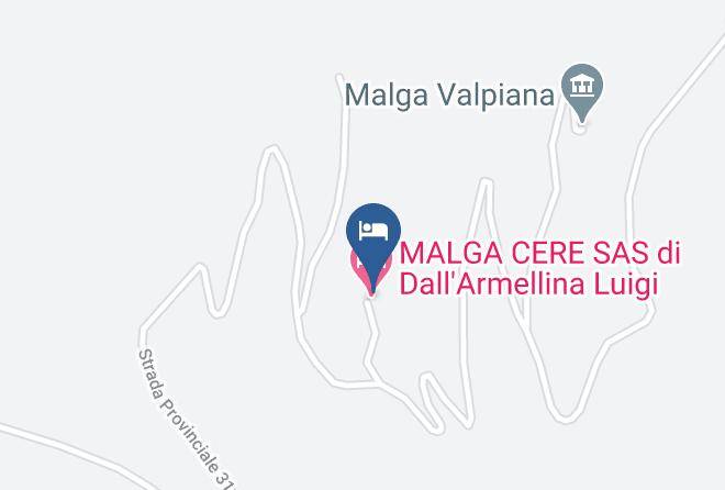 Trento - Malga Cere Maps