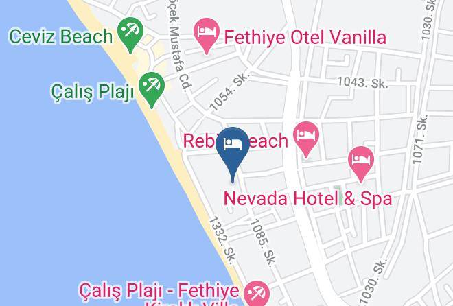 Fethiye - Malhun Hotel Maps