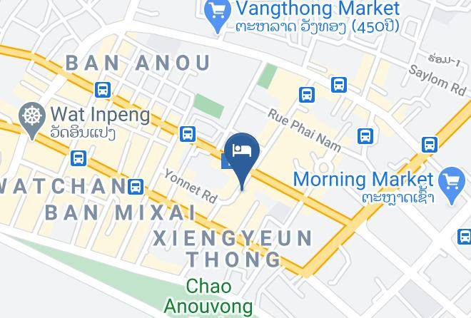 Vientiane - Mali Namphu Boutique Hotel Maps