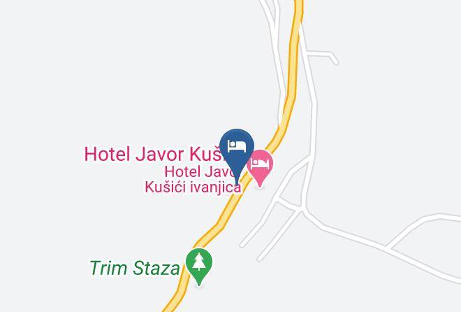 Moravicki Okrug - Mali Odmor Kusici Maps