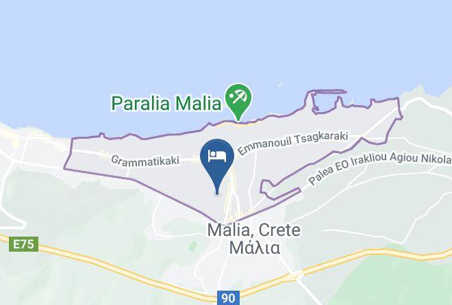 Iraklion - Malia Dedalos Hotel Maps
