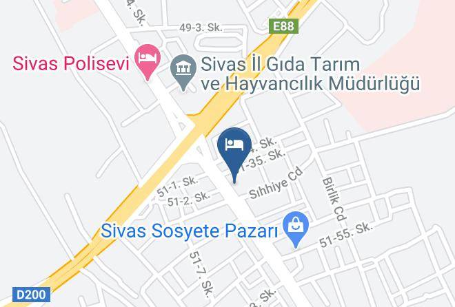 Sivas Kardesler - Malia Hotel Sivas Maps