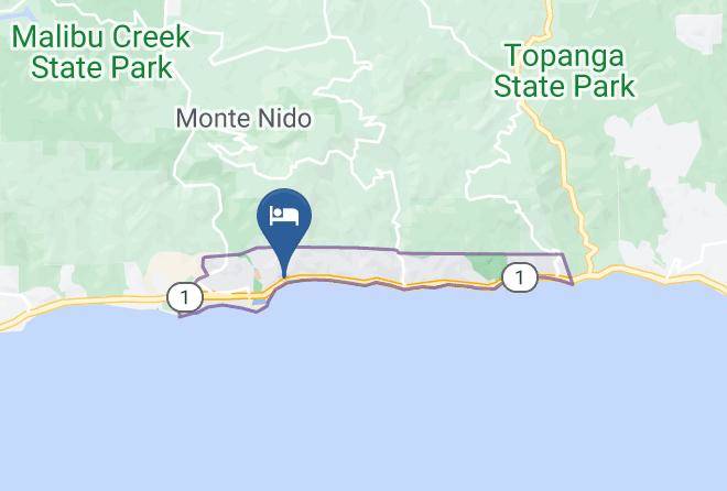 Los Angeles - Malibu Beach Inn Maps