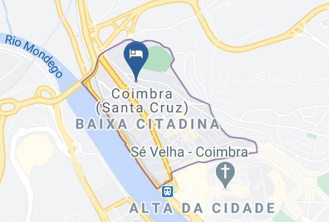 Coimbra - Malibu Foz Hotel Maps