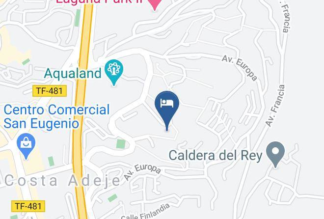 Santa Cruz De Tenerife - Malibu Park Hotel Maps
