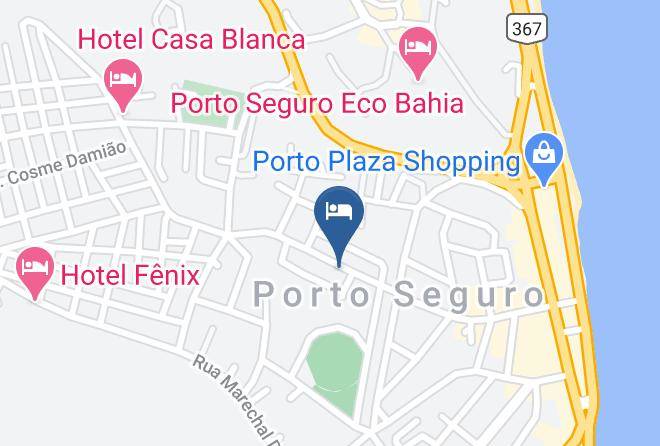 Malibu Porto Hotel Map