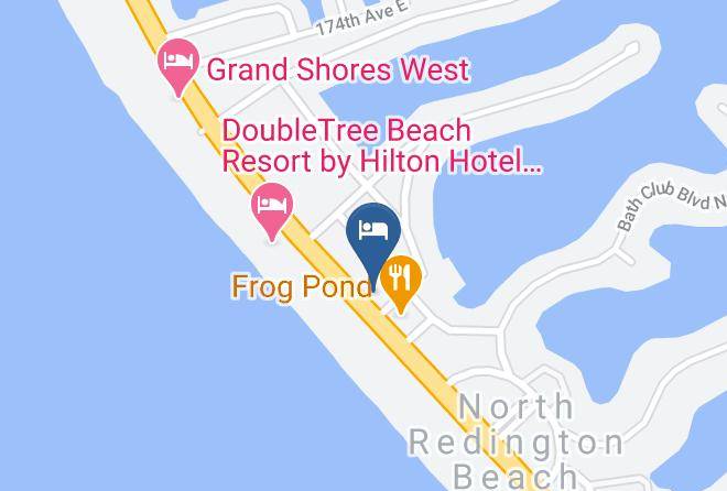 Pinellas - Malibu Resort Motel St Pete Beach Maps