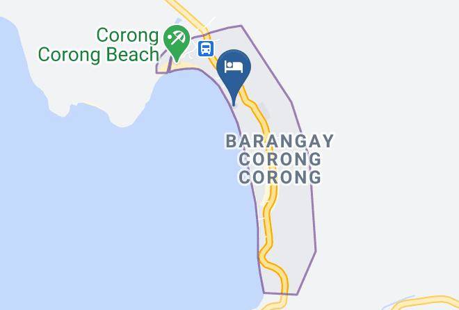 Palawan - Maligaya Beach Bungalows Maps