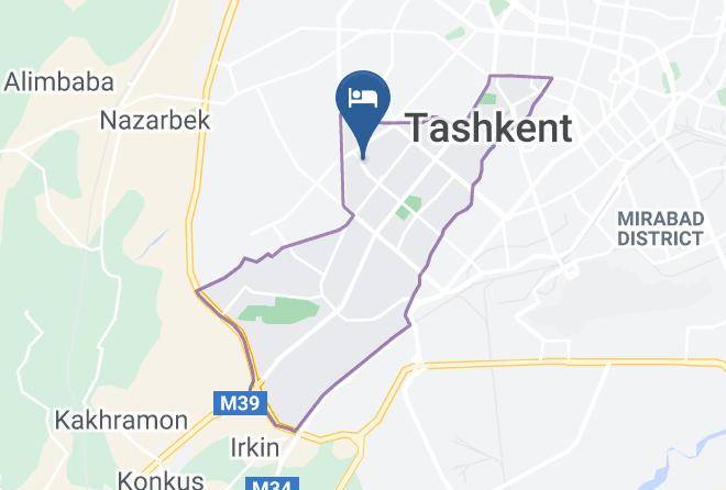 Tashkent - Malika Hotel Maps