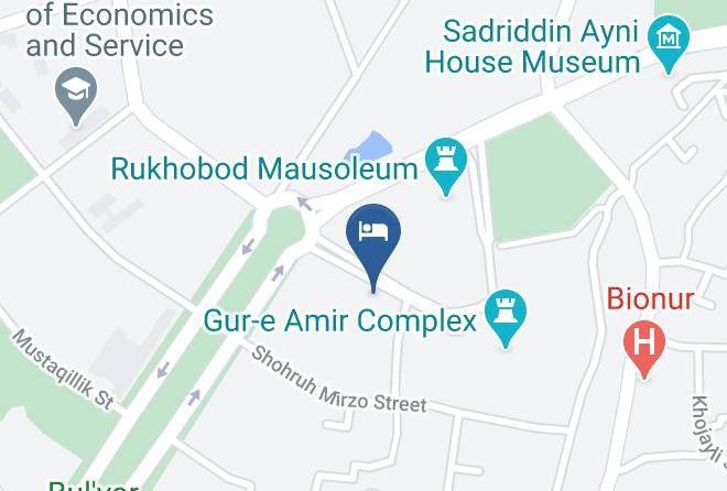 Samarqand - Malika Prime Hotel Maps