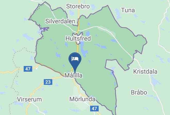 Hultsfred - Malilla Hotell & Restaurang Maps