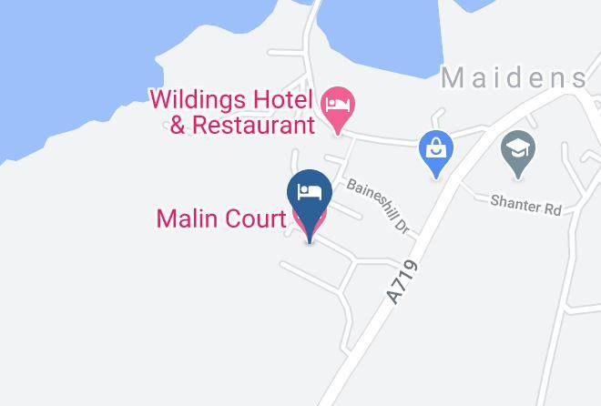 South Ayrshire - Malin Court Hotel Maps