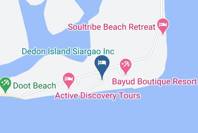 Surigao Del Norte - Malinao View Beach Resort Maps