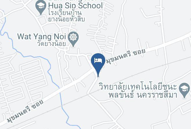 Amphoe Mueang Nakhon Ratchasima - Malirin Resort Maps
