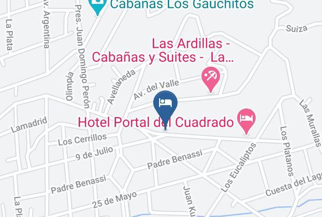 Punilla Department - Maliva Cabanas Maps