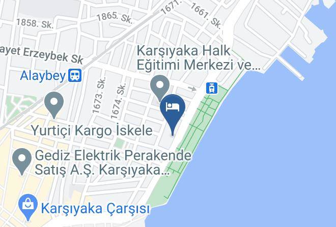 Karsiyaka - Maliye Bakanligi Izmir Konuk Evi Maps