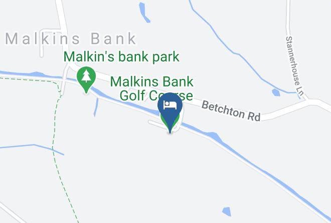 Cheshire East - Malkins Bank Golf Course Maps